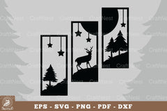 Deer in the Forest Home Decor Clipart Bundle - CraftNest - Digital Crafting and Art