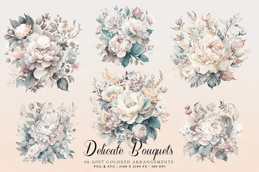 Delicate Bouquets - Floral
