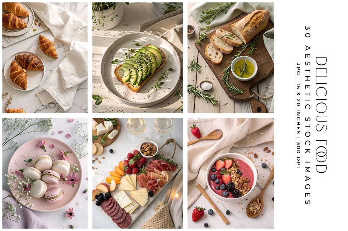 Delicious Food - Stock Images - CraftNest - Digital Crafting and Art
