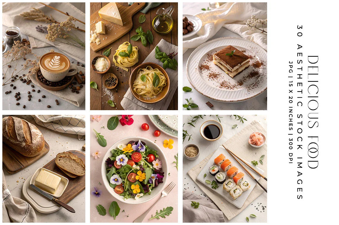 Delicious Food - Stock Images - CraftNest - Digital Crafting and Art