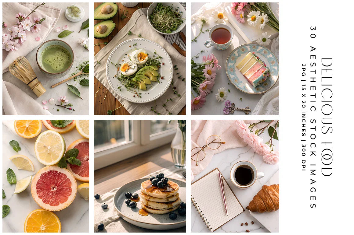 Delicious Food - Stock Images - CraftNest - Digital Crafting and Art