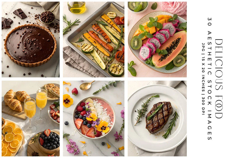 Delicious Food - Stock Images - CraftNest - Digital Crafting and Art