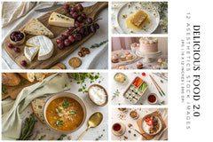 Delicious Food V2 - Stock Images - CraftNest - Digital Crafting and Art