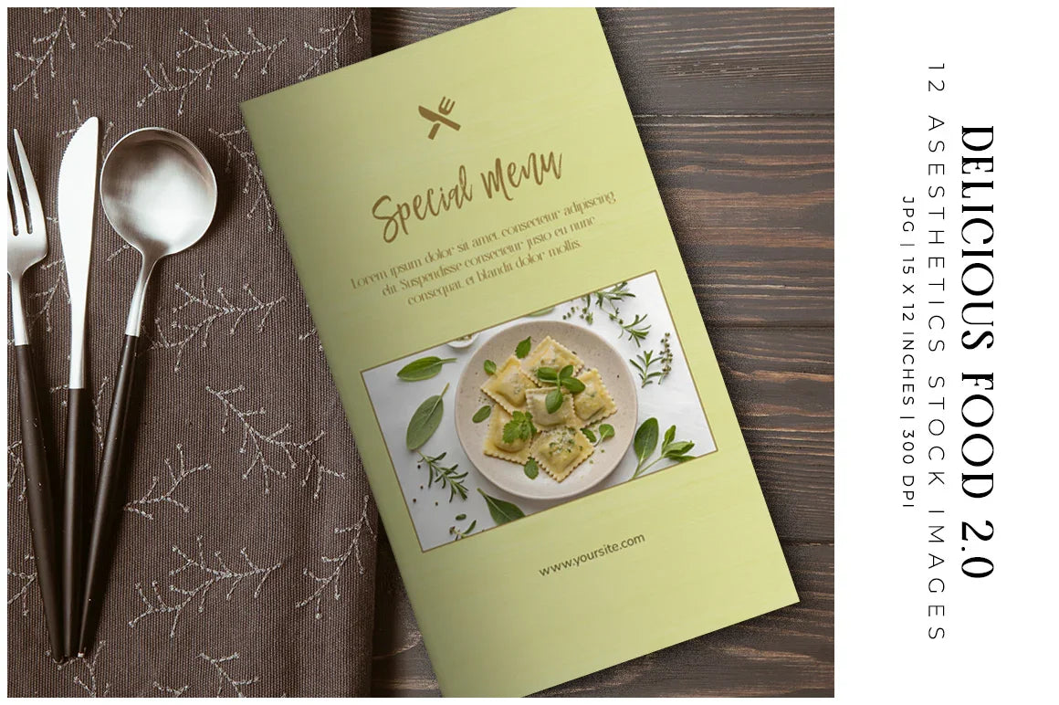 Delicious Food V2 - Stock Images - CraftNest - Digital Crafting and Art