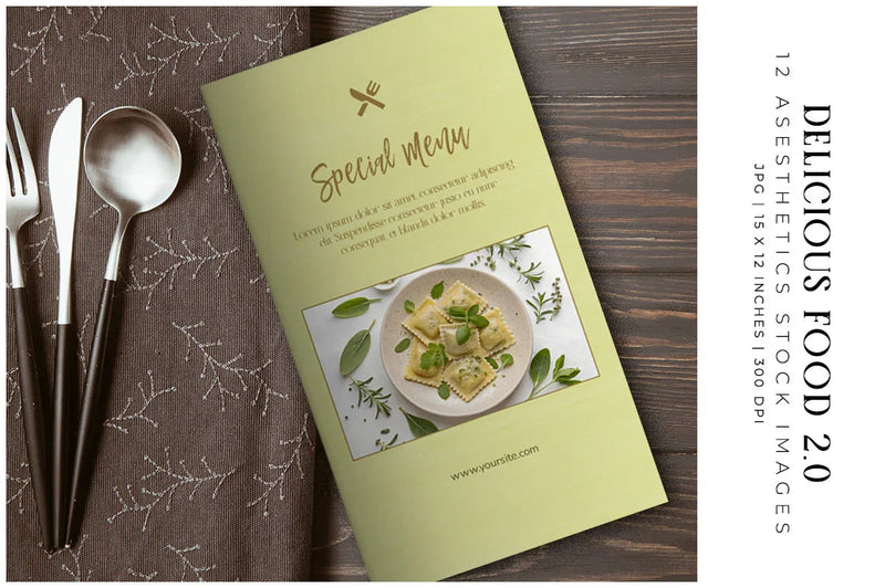 Delicious Food V2 - Stock Images - CraftNest - Digital Crafting and Art
