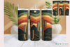 Desert Cactus Neon Western Tumbler Wrap Bundle