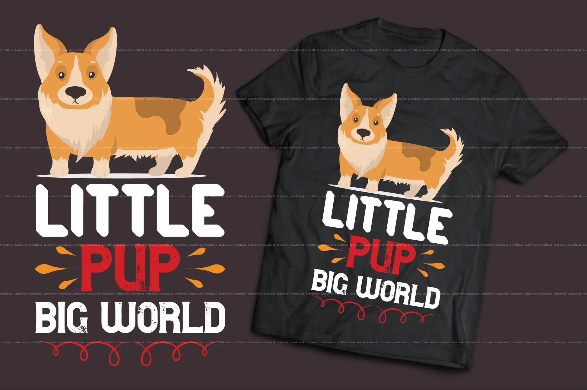 Dog T-Shirt Design SVG Bundle - CraftNest - Digital Crafting and Art