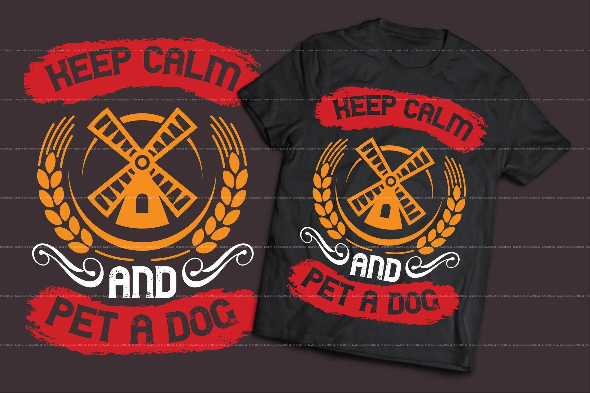 Dog T-Shirt Design SVG Bundle - CraftNest - Digital Crafting and Art