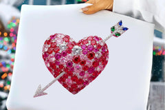Diamond Glitter Valentine Heart Clipart Bundle - CraftNest - Digital Crafting and Art