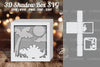 Dinosaur 3D Papercut Shadow Box SVG Bundle