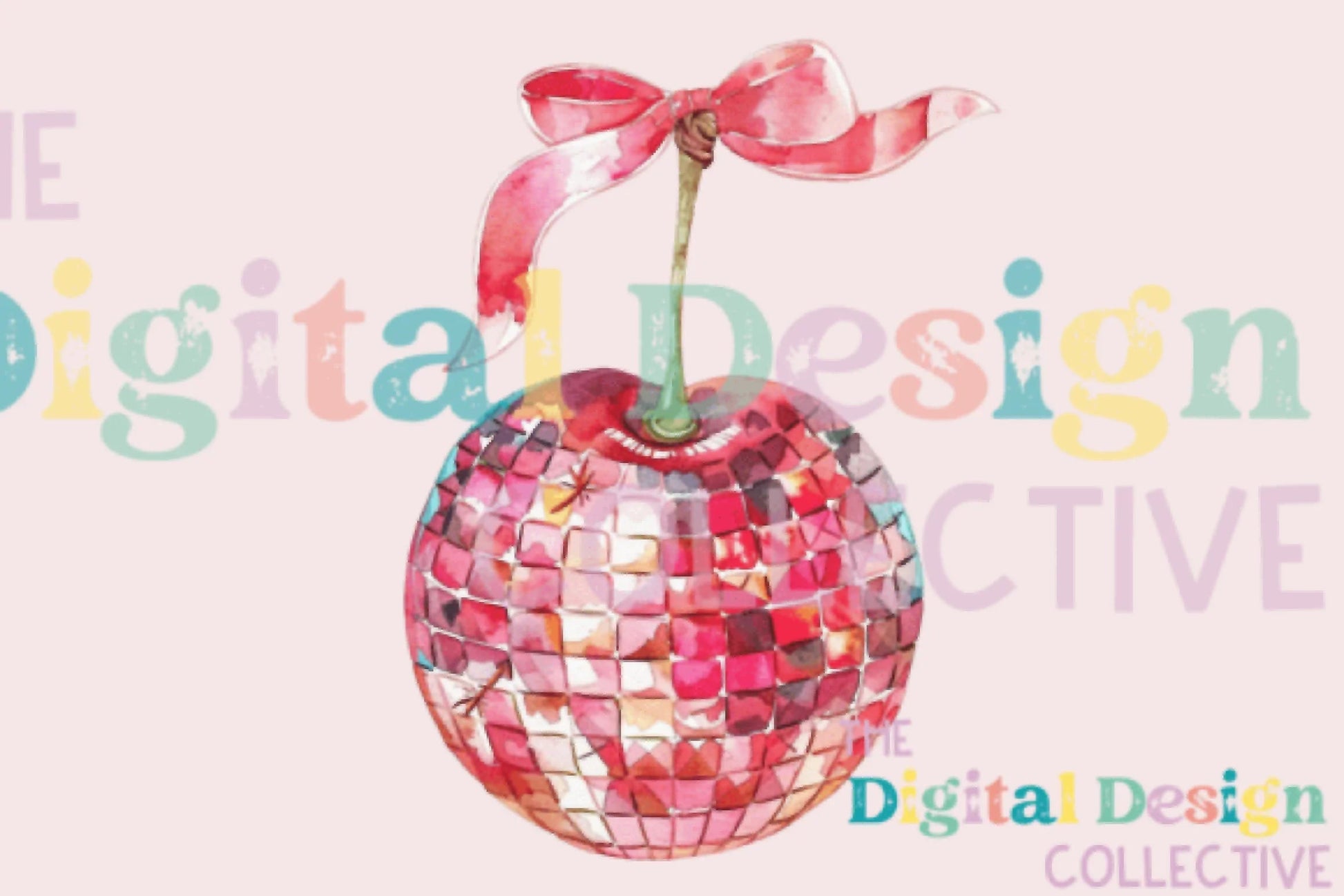 Vibrant Disco Cherry Clipart Bundle - CraftNest - Digital Crafting and Art