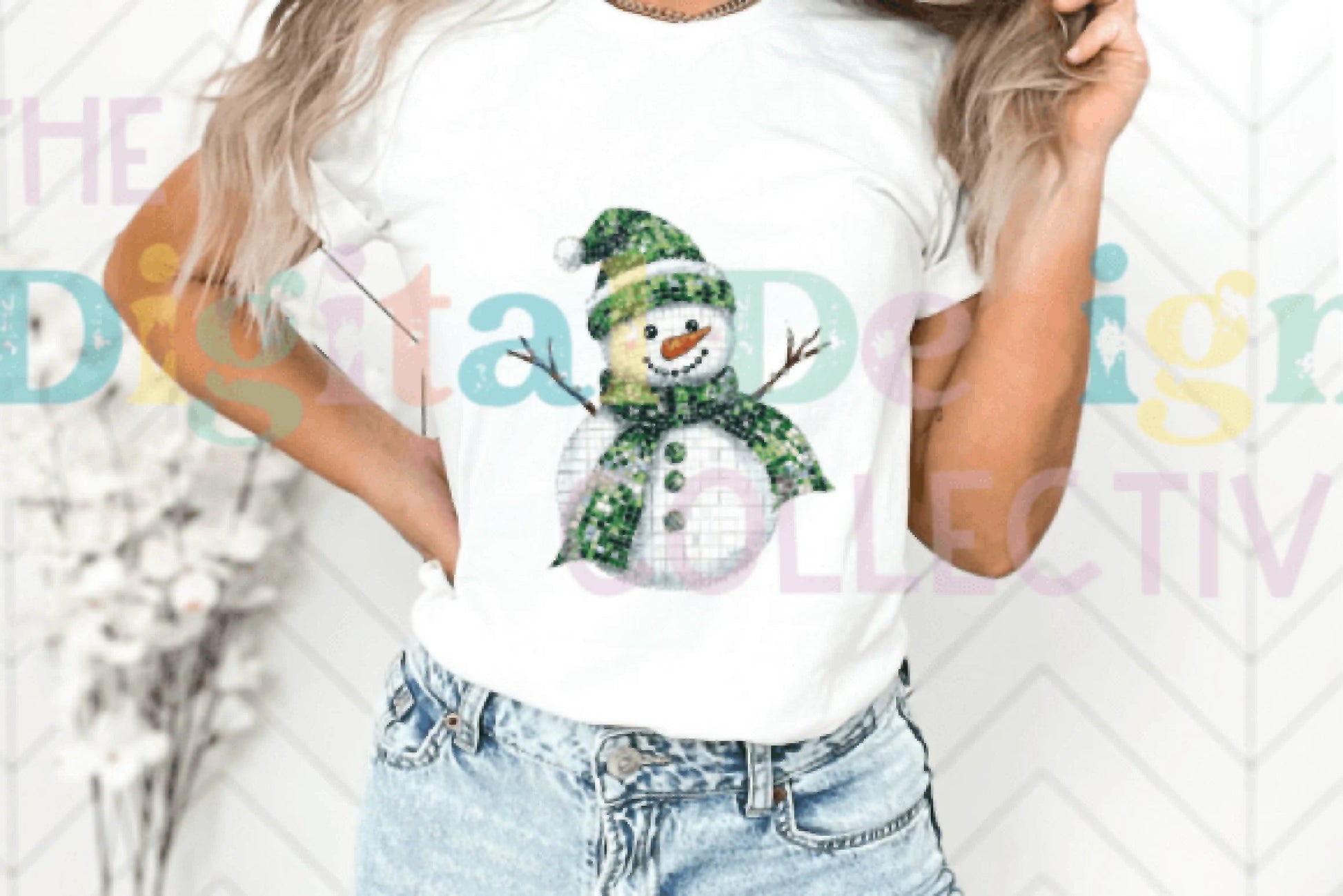 Festive Disco Snowman Christmas Clipart Bundle - CraftNest - Digital Crafting and Art