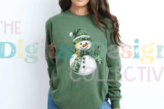Festive Disco Snowman Christmas Clipart Bundle - CraftNest - Digital Crafting and Art