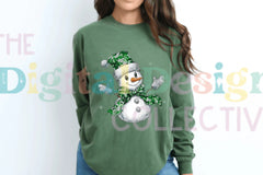 Festive Disco Snowman Christmas Clipart Bundle - CraftNest - Digital Crafting and Art
