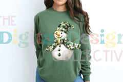 Festive Disco Snowman Christmas Clipart Bundle - CraftNest - Digital Crafting and Art