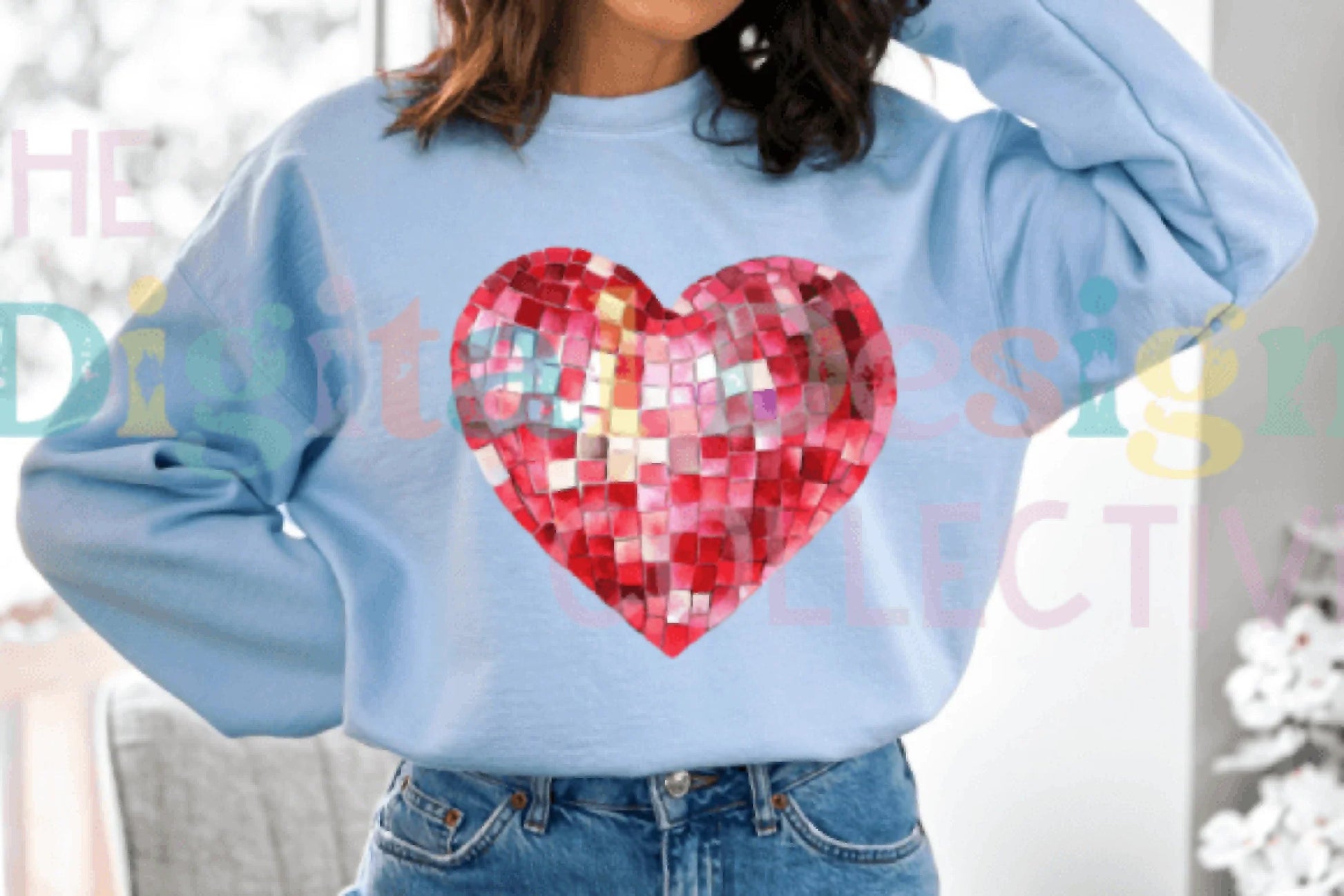 Valentine's Day Disco Ball Heart Clipart Bundle - CraftNest - Digital Crafting and Art