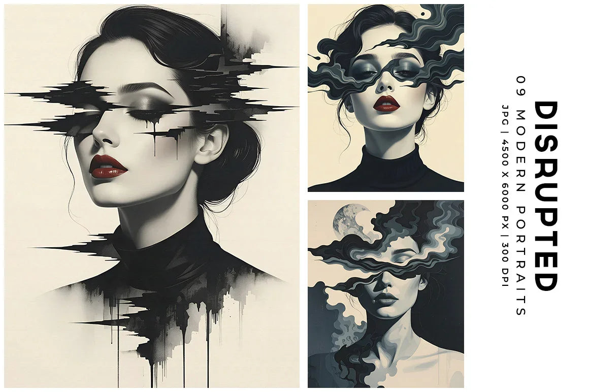 Disrupted - Women - CraftNest - Digital Crafting and Art