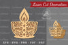 Diwali Lamp Laser Cut Decoration Clipart Bundle