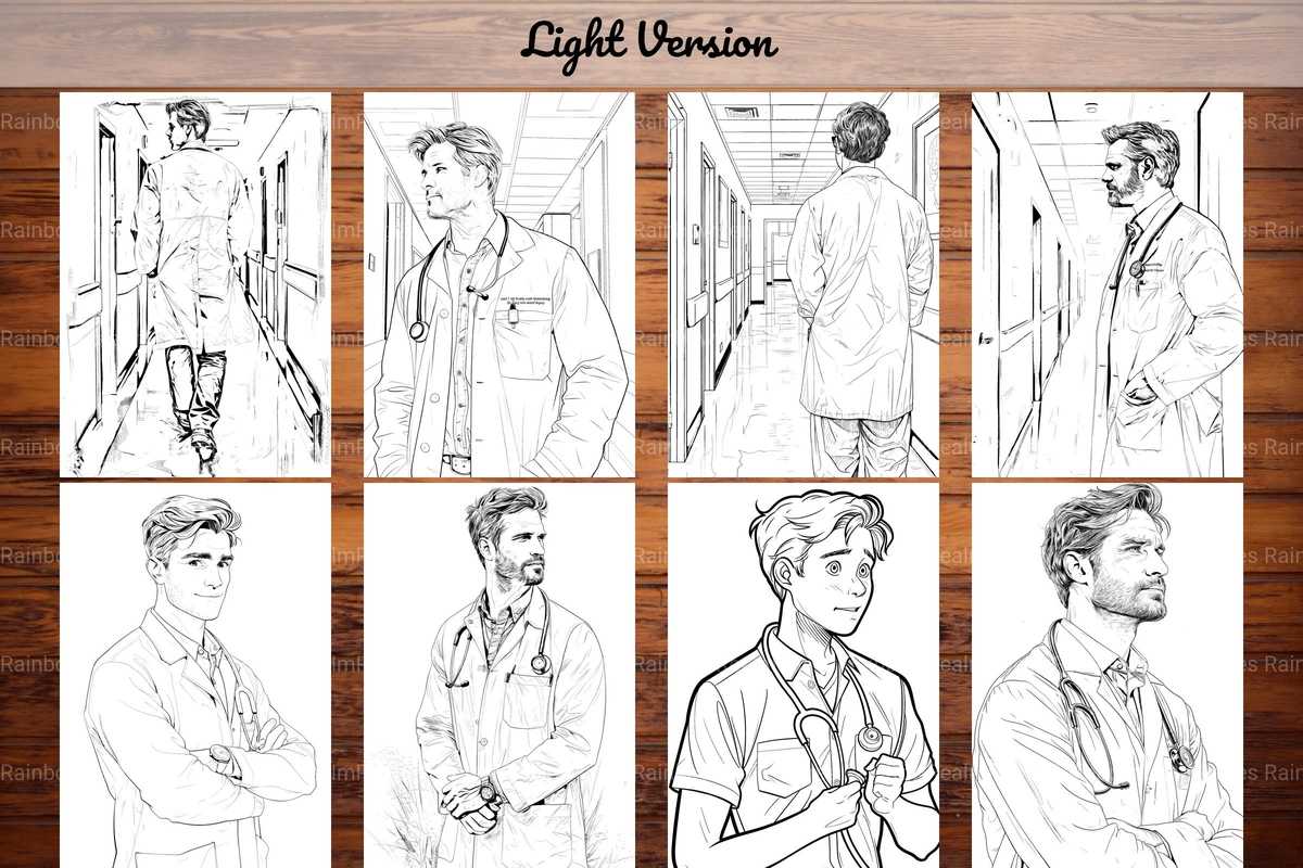 Doctor Coloring Books - CraftNest - Digital Crafting and Art