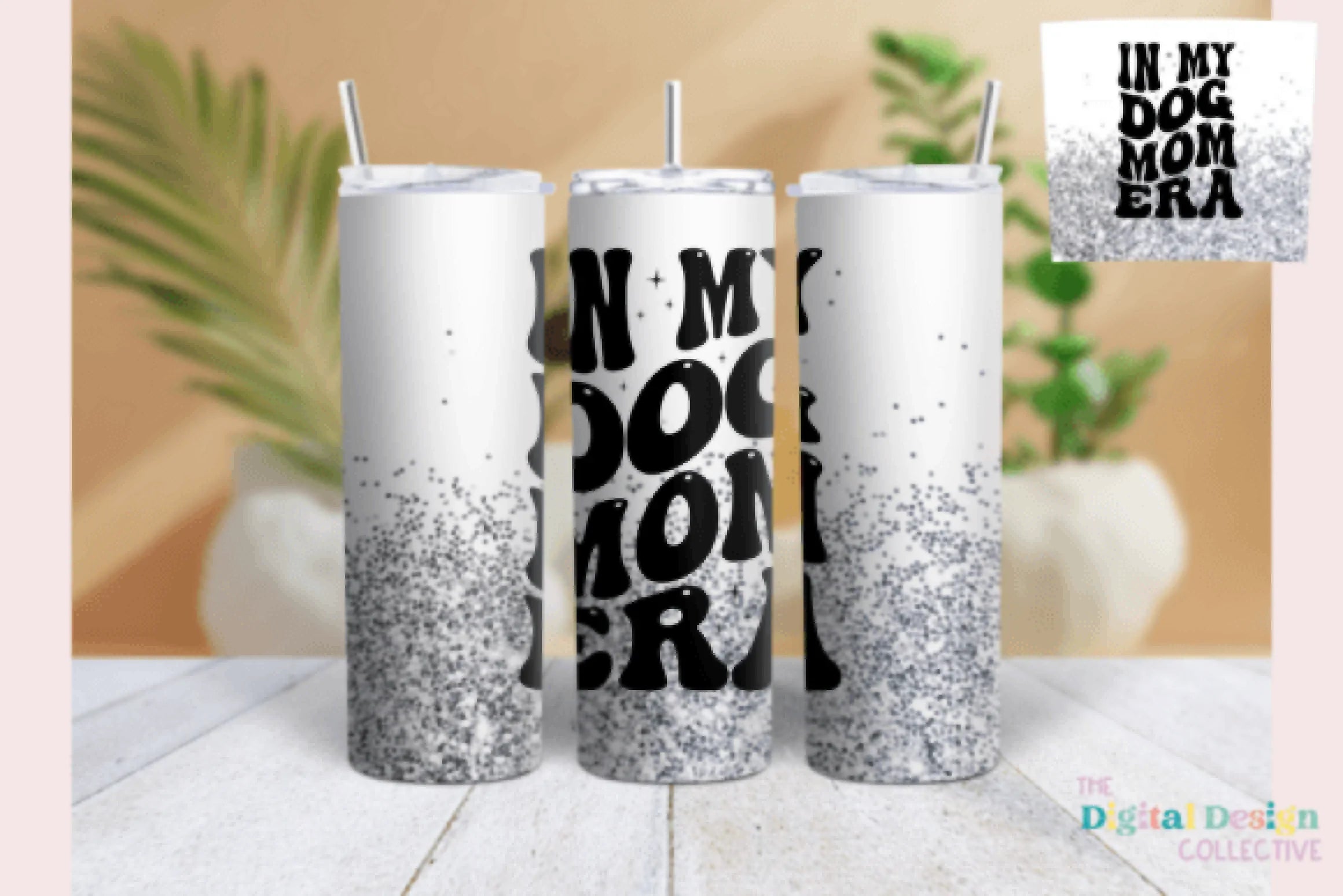 Dog Mom Skinny Tumbler Wrap Bundle - CraftNest - Digital Crafting and Art