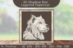 Dog Shadowbox Layered Papercut SVG Bundle - CraftNest - Digital Crafting and Art