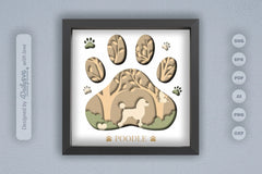 Poodle Papercut SVG Bundle - CraftNest - Digital Crafting and Art