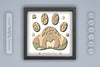 Shiba Inu Papercut Dog Breed SVG Bundle