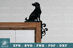 Dog Door Corner Lasercut SVG Bundle - CraftNest - Digital Crafting and Art