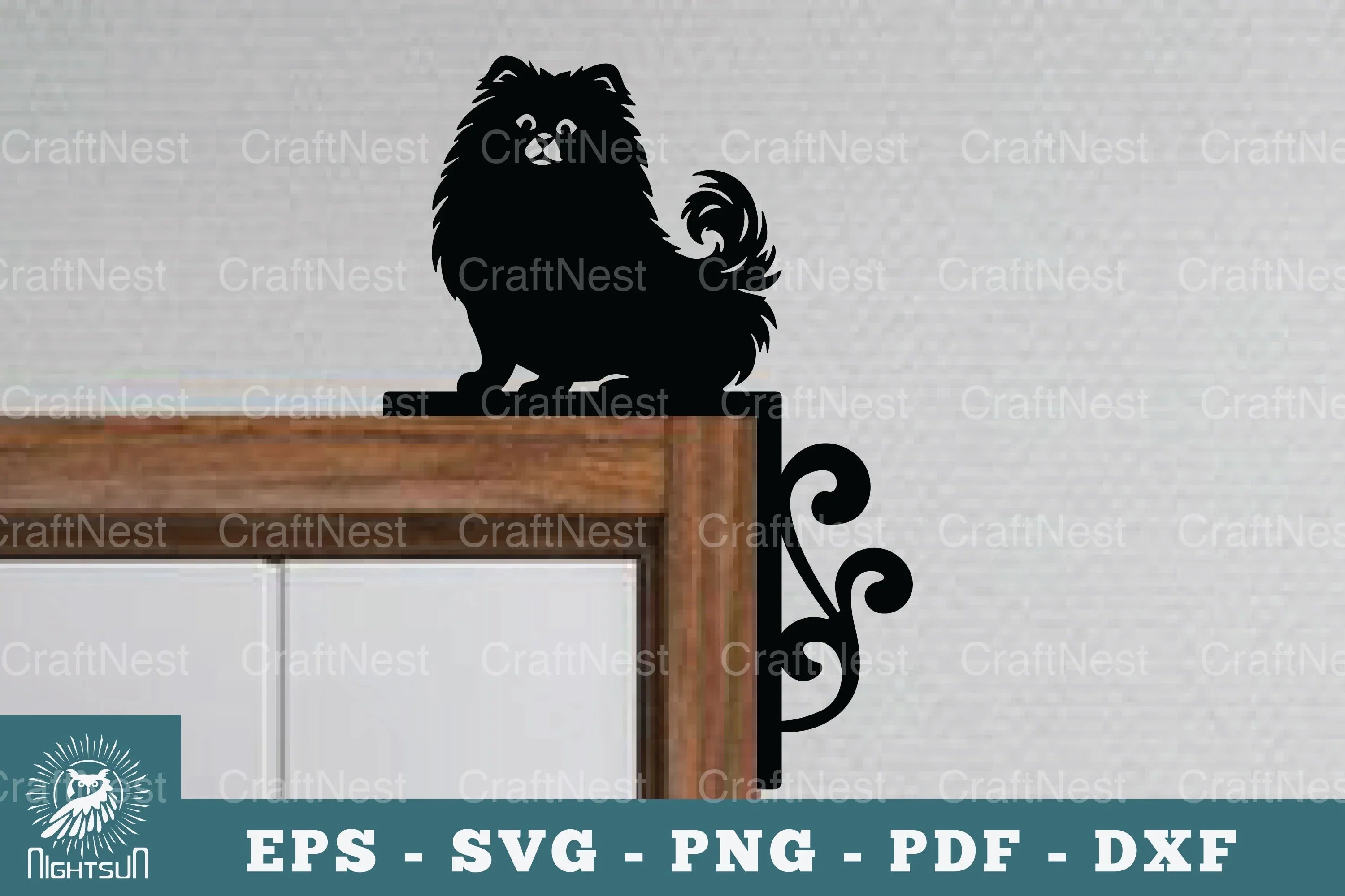 Dog Door Corner Lasercut SVG Bundle - CraftNest - Digital Crafting and Art
