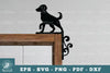 Dog Door Corner Lasercut SVG Bundle