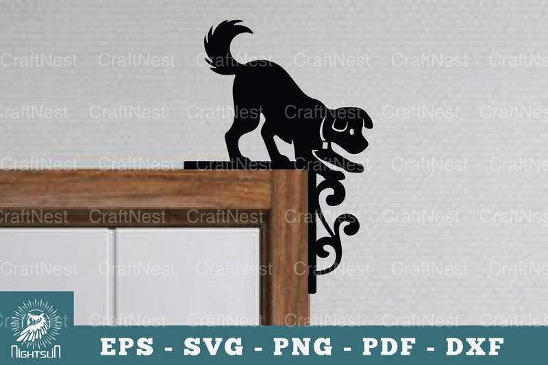 Dog Door Corner Lasercut SVG Bundle - CraftNest - Digital Crafting and Art