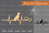 Dog Heartbeat Laser Cut Decoration Clipart Bundle