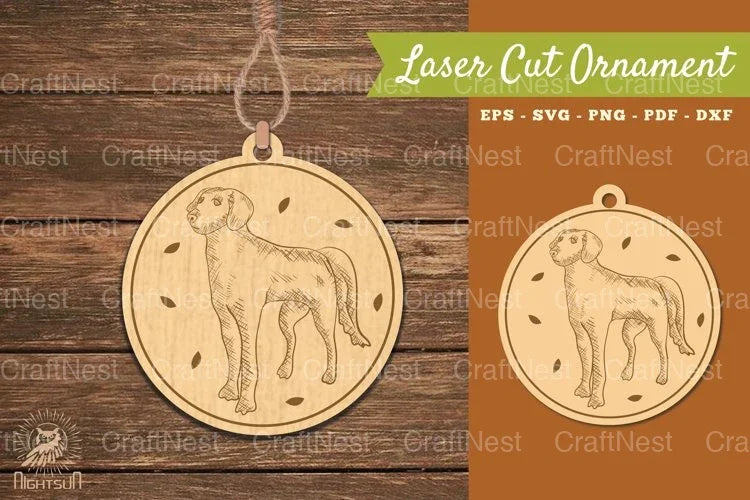 Dog Laser Cut Ornament Clipart Bundle - CraftNest - Digital Crafting and Art
