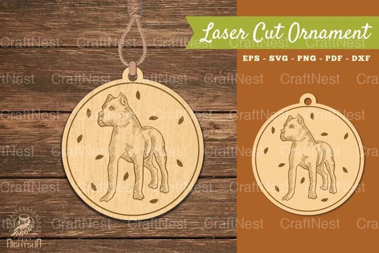 Dog Laser Cut Ornament Clipart Bundle - CraftNest - Digital Crafting and Art
