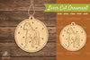 Dog Laser Cut Ornament Clipart Bundle