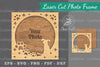 Dog Laser Cut Photo Frame Clipart Bundle