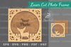 Dog Laser Cut Photo Frame Clipart Bundle