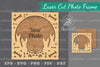 Dog Laser Cut Photo Frame Clipart Bundle