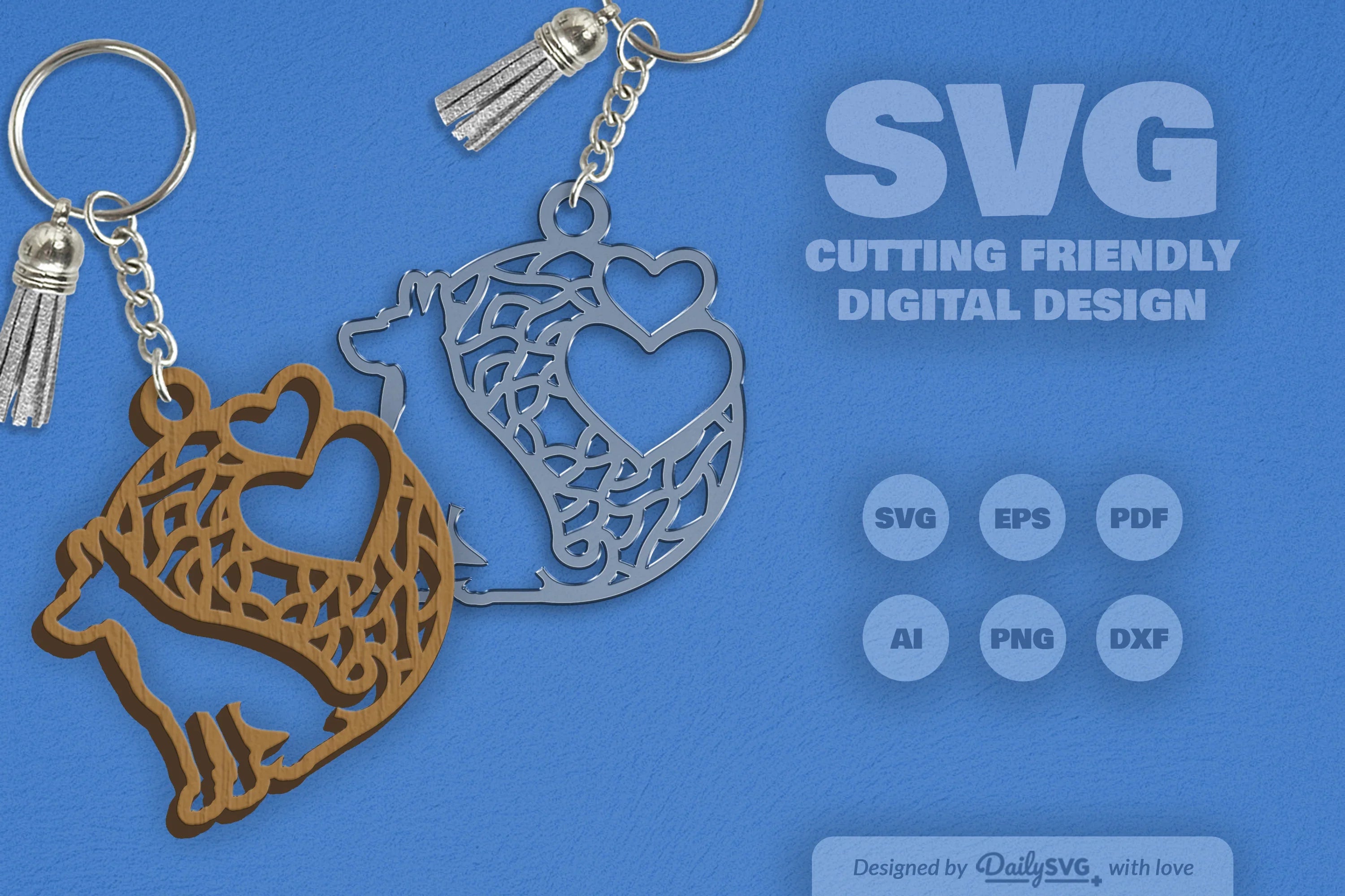 Dog Mandala SVG Bundle - CraftNest - Digital Crafting and Art