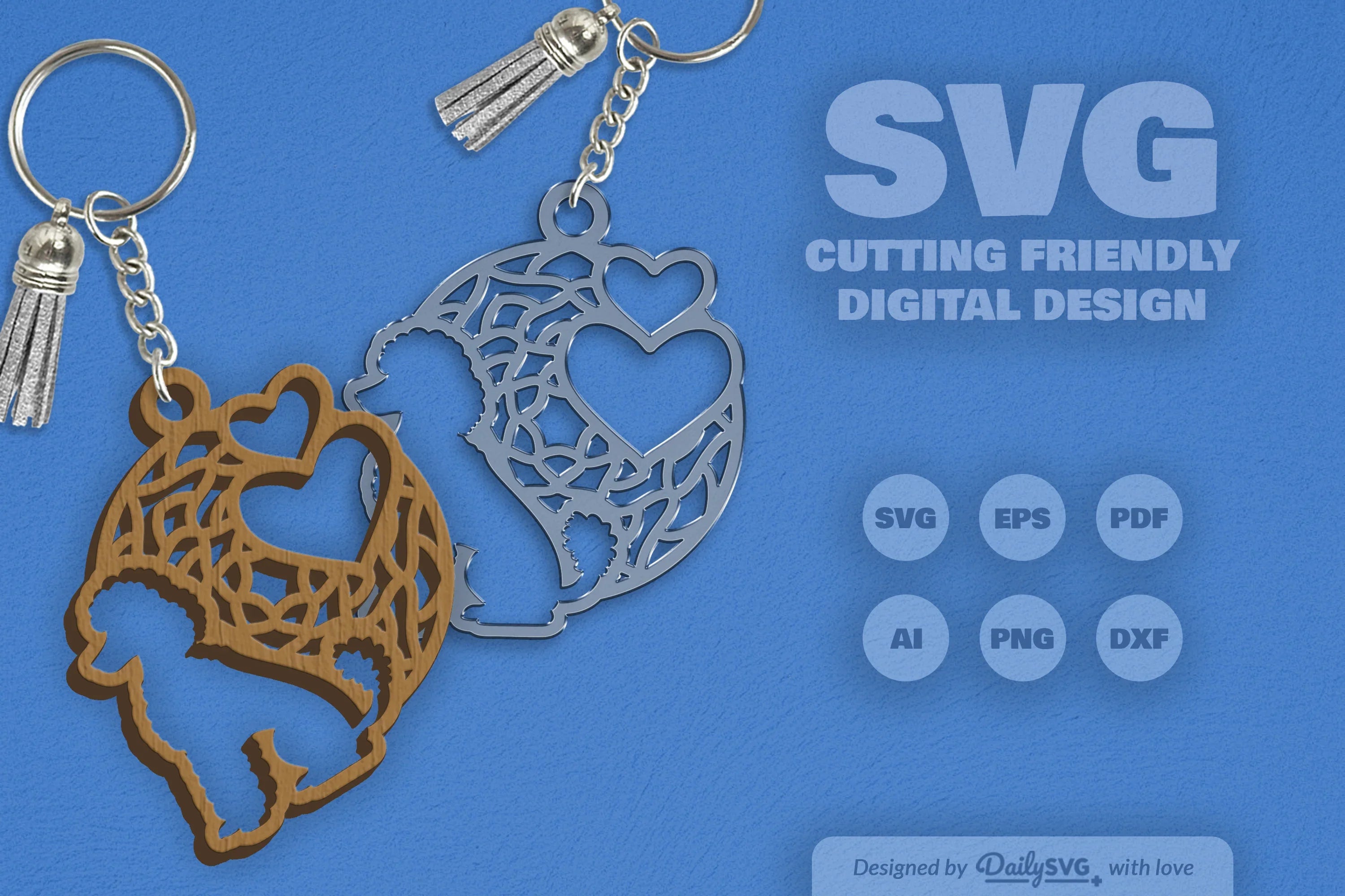 Dog Mandala SVG Bundle 8 - CraftNest - Digital Crafting and Art