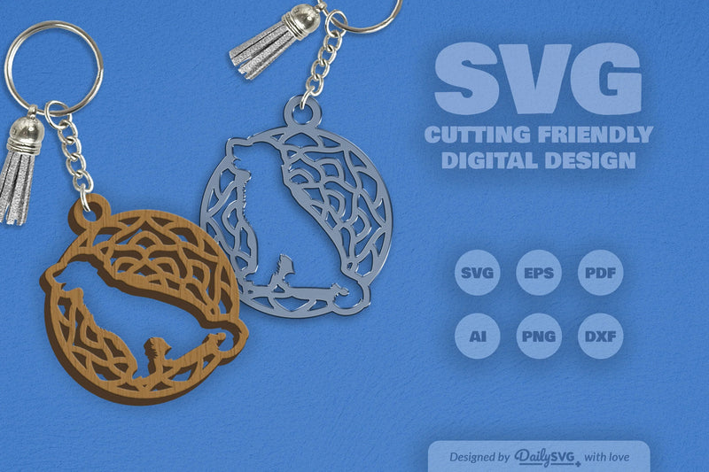Dog Mandala SVG Bundle 15 - CraftNest - Digital Crafting and Art