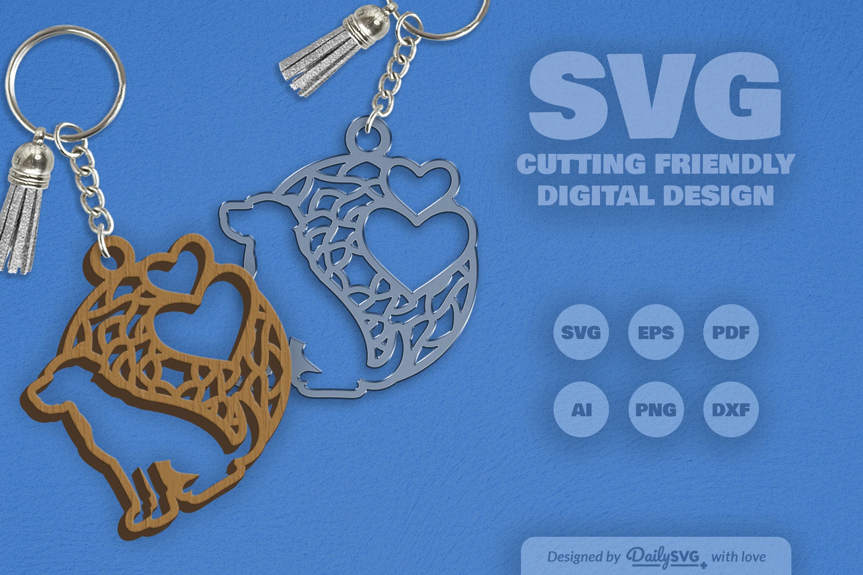 Dog Mandala SVG Bundle 9 - CraftNest - Digital Crafting and Art