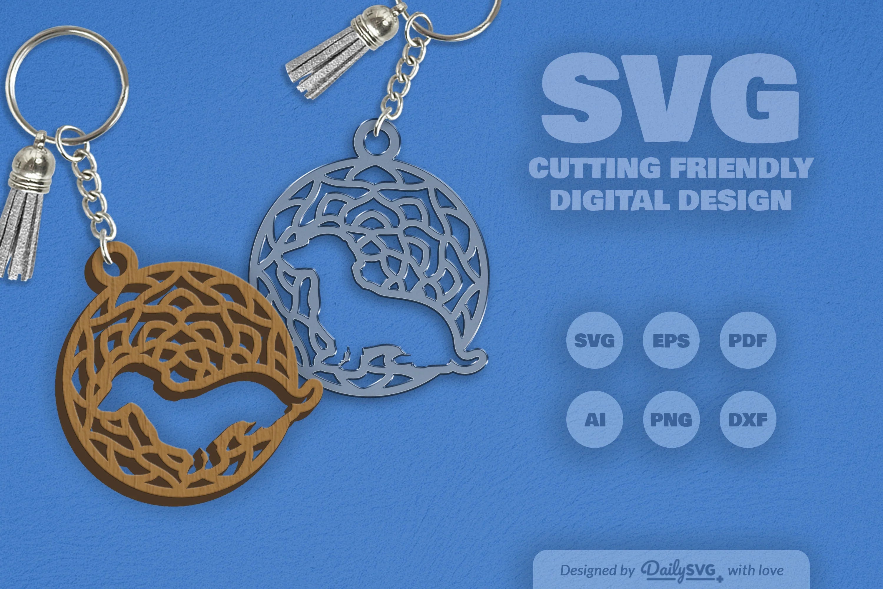 Dog Mandala SVG Bundle 6 - CraftNest - Digital Crafting and Art