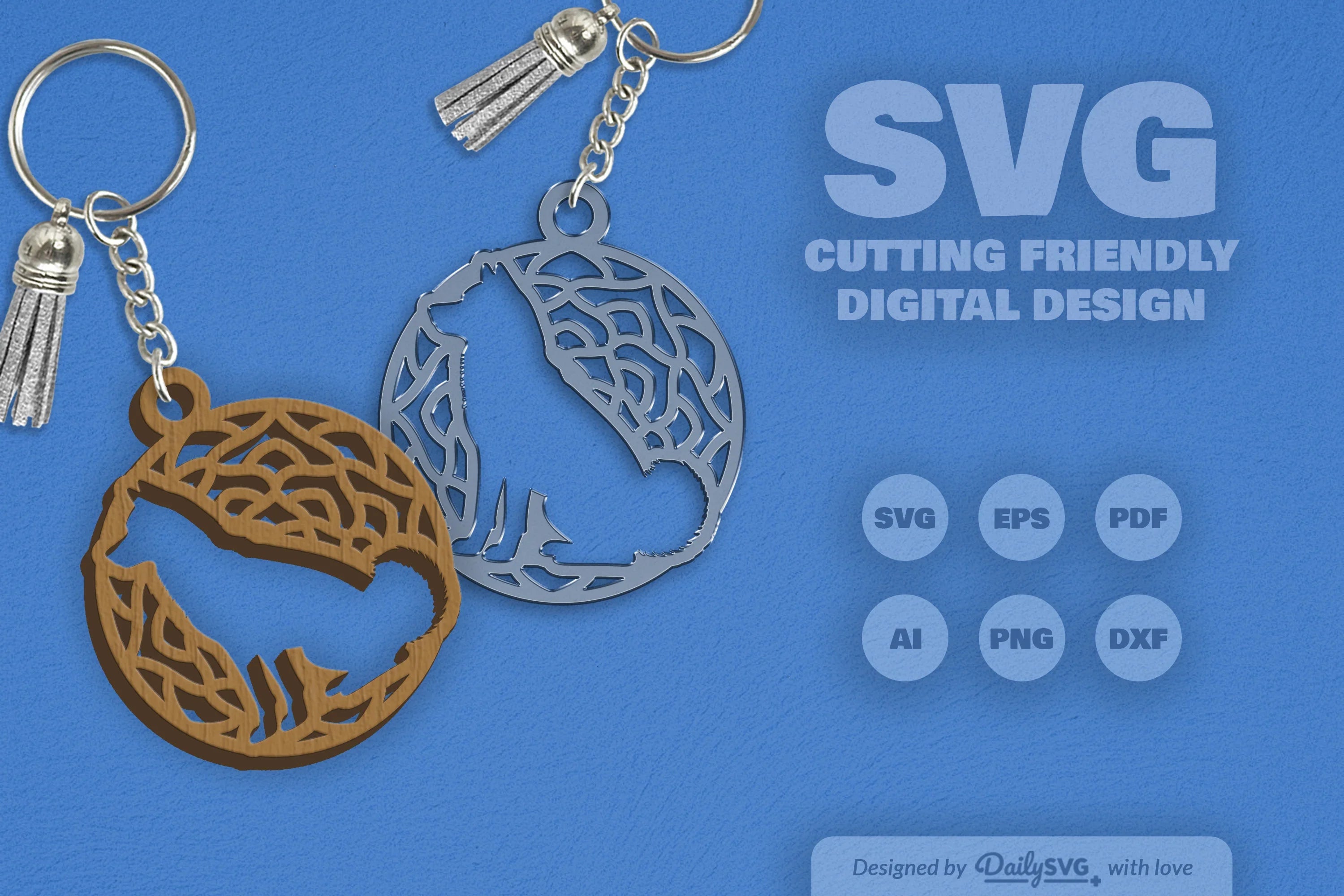 Dog Mandala SVG Bundle 7 - CraftNest - Digital Crafting and Art