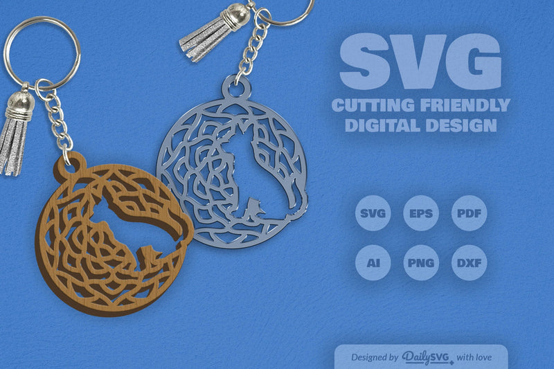 Dog Mandala SVG Bundle 4 - CraftNest - Digital Crafting and Art