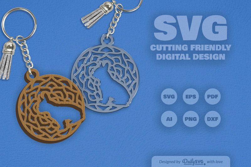 Dog Mandala SVG Bundle 16 - CraftNest - Digital Crafting and Art