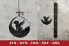 Dog Memorial Papercut Ornament Clipart Bundle
