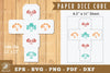 Dog Paper Dice Cube Printable Clipart Bundle