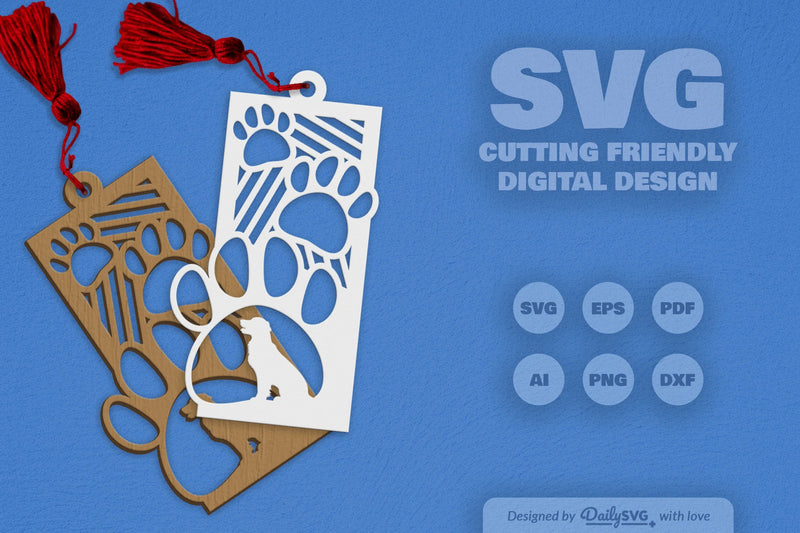 Dog Paw SVG Bundle 3 - CraftNest - Digital Crafting and Art
