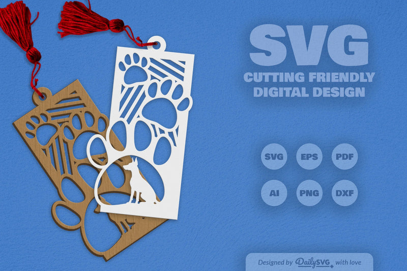 Dog Paw SVG Bundle 9 - CraftNest - Digital Crafting and Art